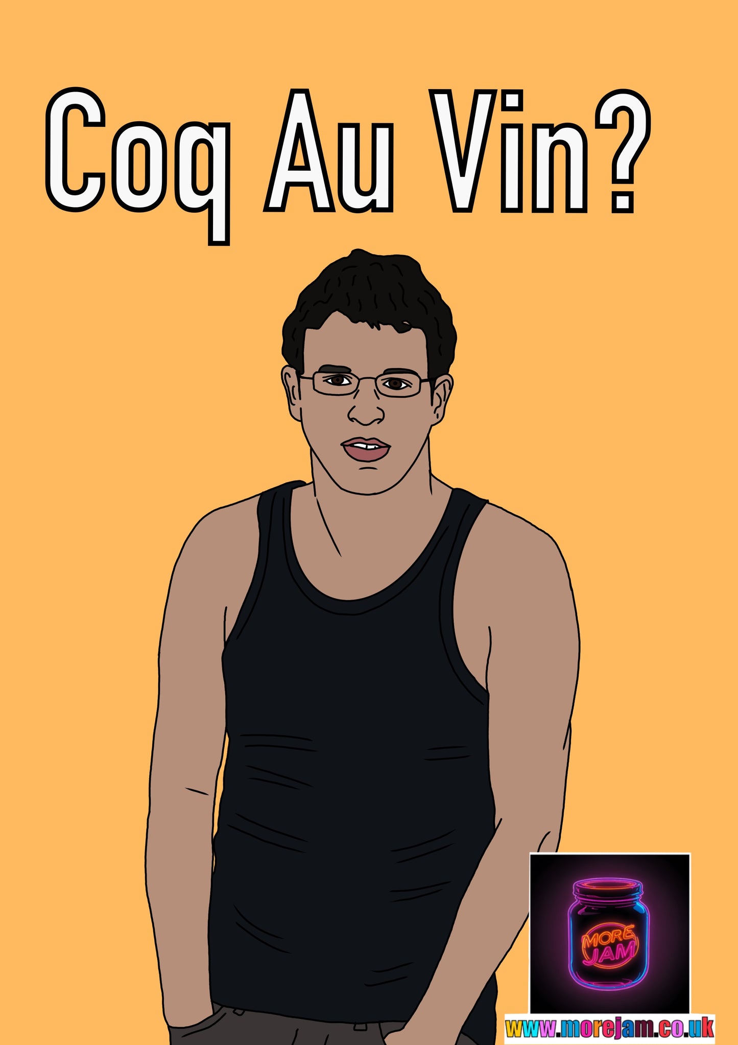 Coq Au Vin - Inbetweeners Card - Channel 4 Comedy