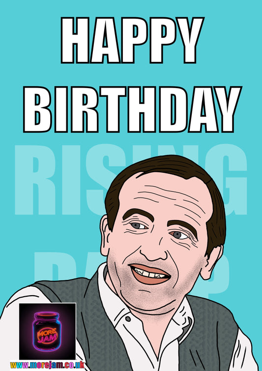 Rising Damp Rigsby Birthday Card | Funny Classic British Comedy | More Jam