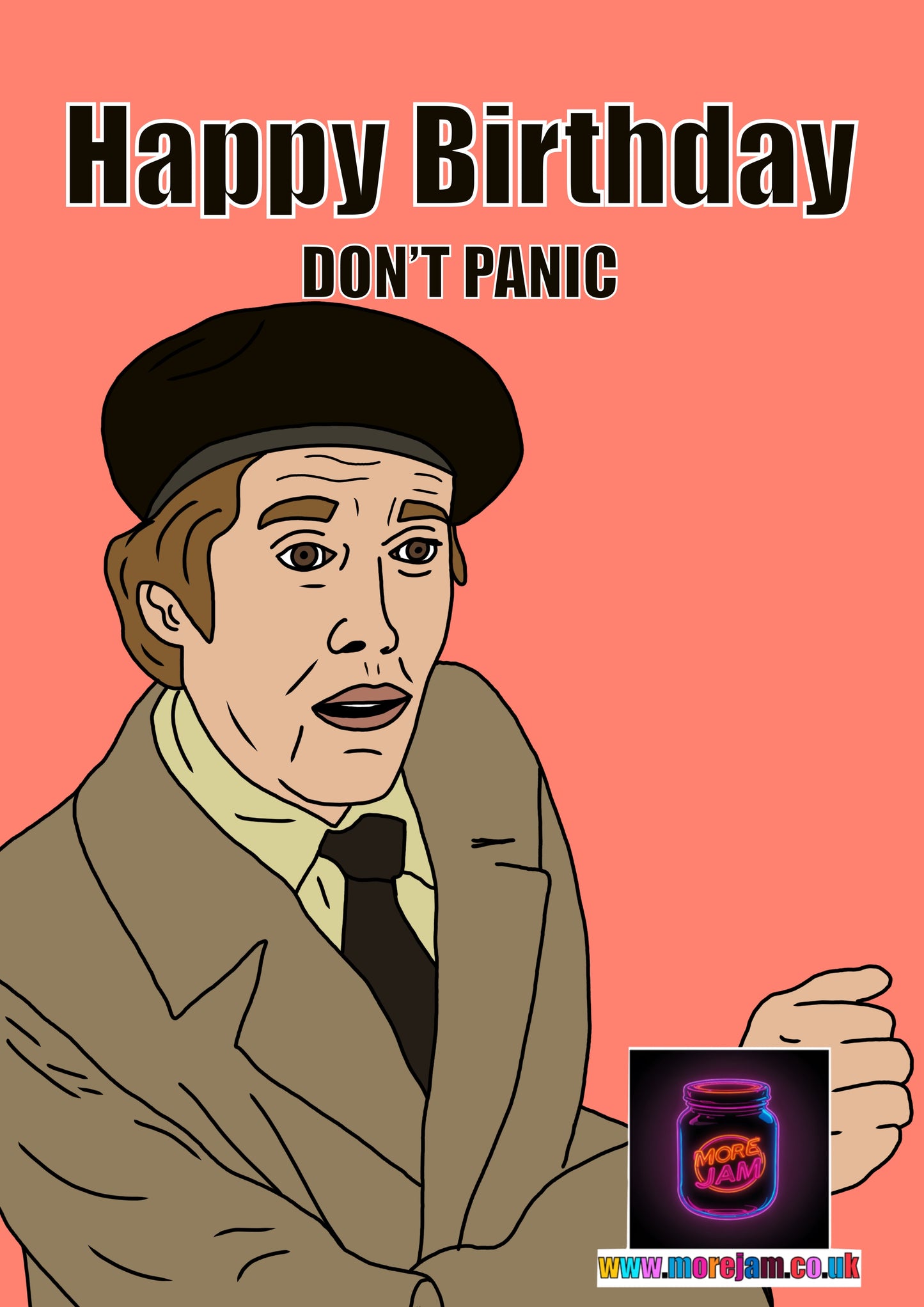 Some Mothers Do ‘ave ‘em Don’t Panic Birthday Card | Funny Classic British Comedy | More Jam