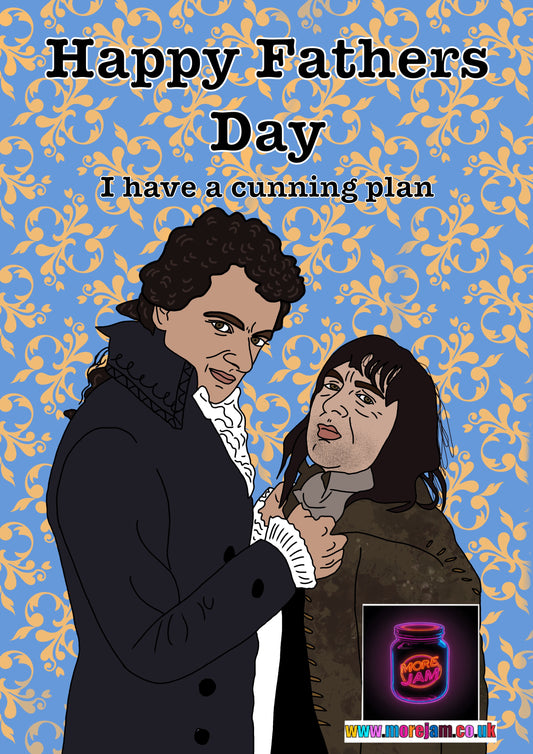 Blackadder Fathers Day Card | Funny Classic British Comedy | More Jam