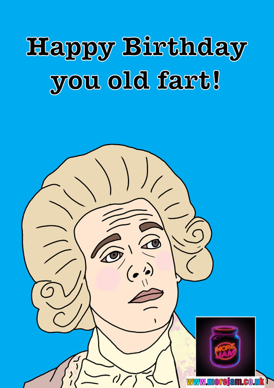Blackadder Prince George Birthday Card | Funny Classic British Comedy | More Jam