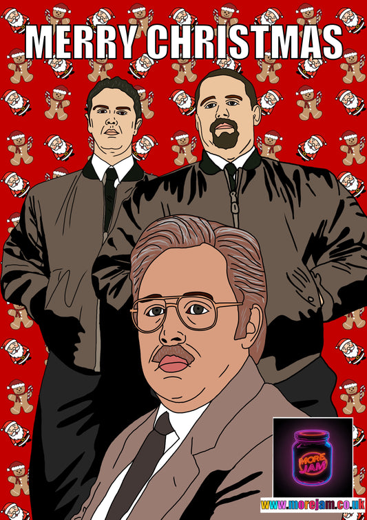 Phoenix Nights Max And Paddy Christmas Card | Funny Comedy Card | More Jam