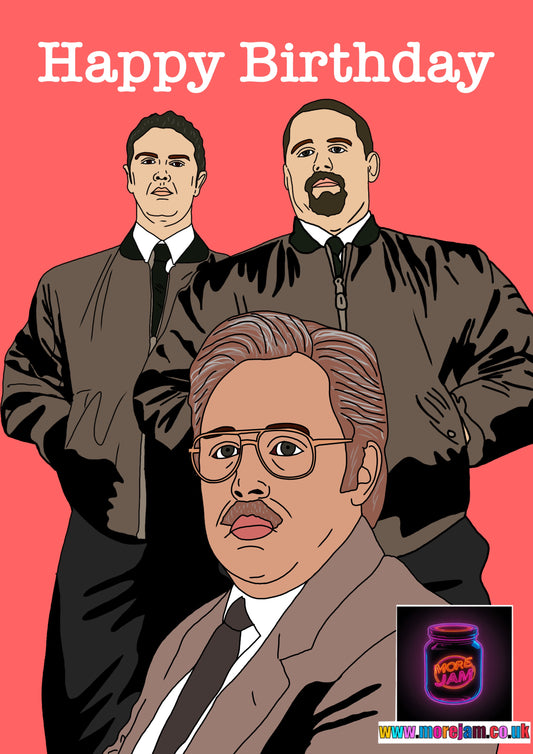 Phoenix Nights Max And Paddy Brian Potter Birthday Card | Funny Comedy Card | More Jam