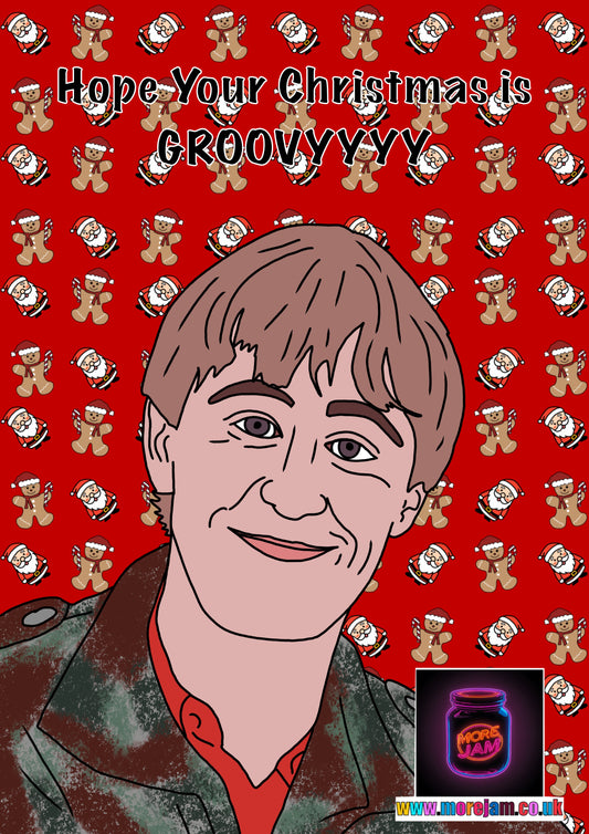 Rodney Trotter Groovy Christmas Card | Funny BBC Comedy Only Fools & Horses Card | More Jam