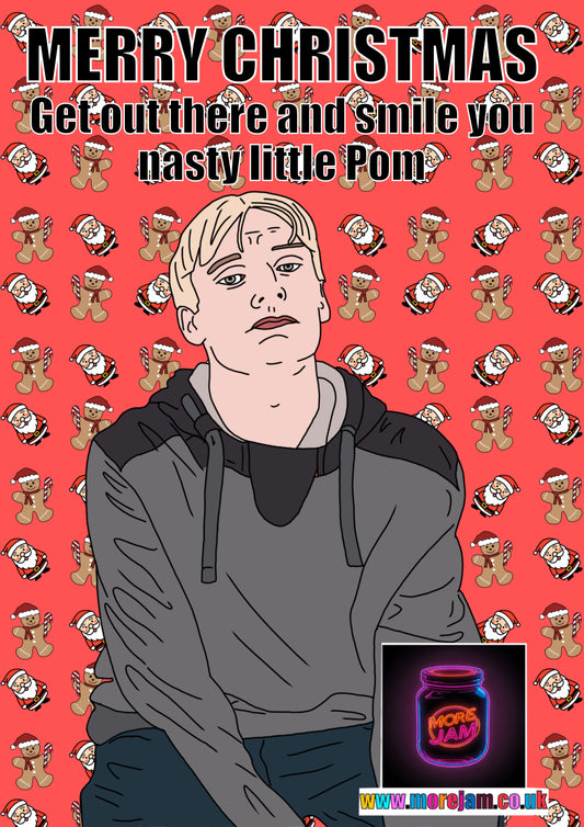 This Country You Nasty Little Pom Christmas Card | Funny BBC Comedy Card | More Jam