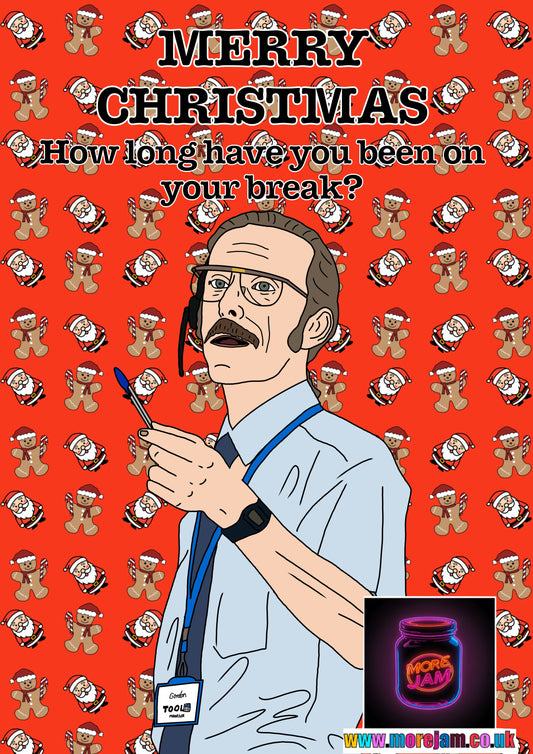 Small Prophets Have Been On Your Break Christmas Card | Funny BBC Comedy | More Jam