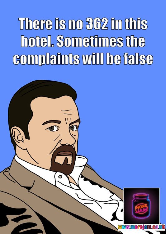 There Is No Room 362 In This Hotel | Funny The Office UK Card