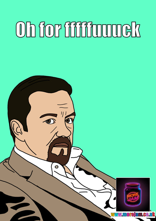 Oh For Fffffuuuucccc Card | Funny The Office UK Card