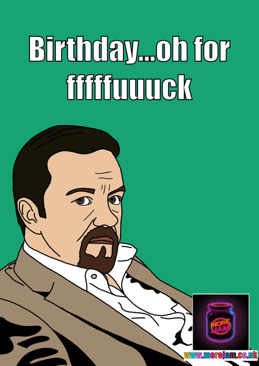 Oh FFS Birthday Card | Funny The Office UK Card