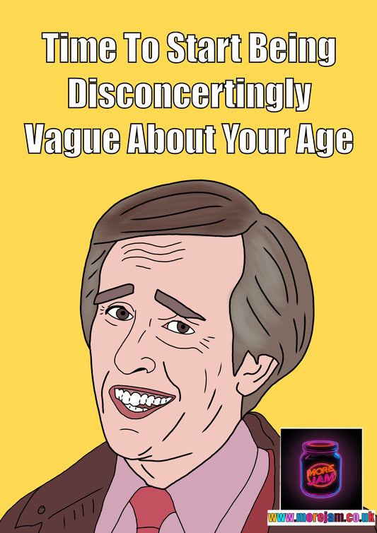 Disconcertingly Vague | Alan Partridge Funny Birthday Card | BBC Comedy Series
