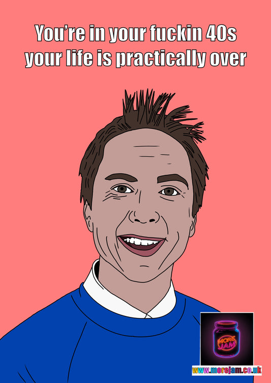 In Your 40s - Inbetweeners Simon Card - Channel 4 Comedy