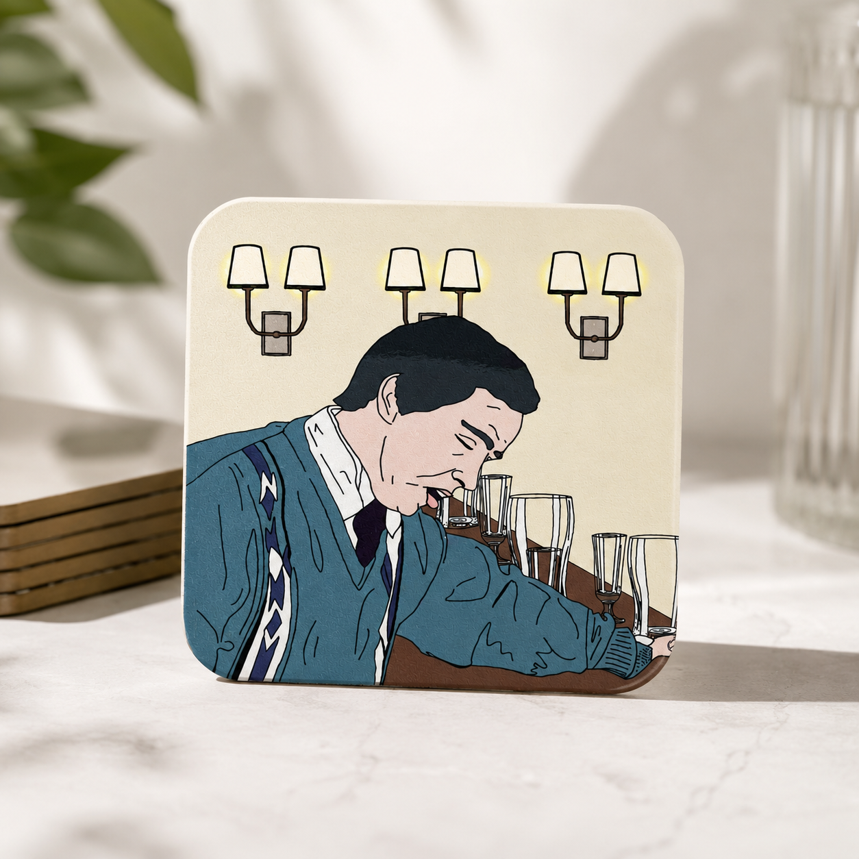 ** Was £7.99 Now £4.99** Alan Partridge High Gloss Coaster