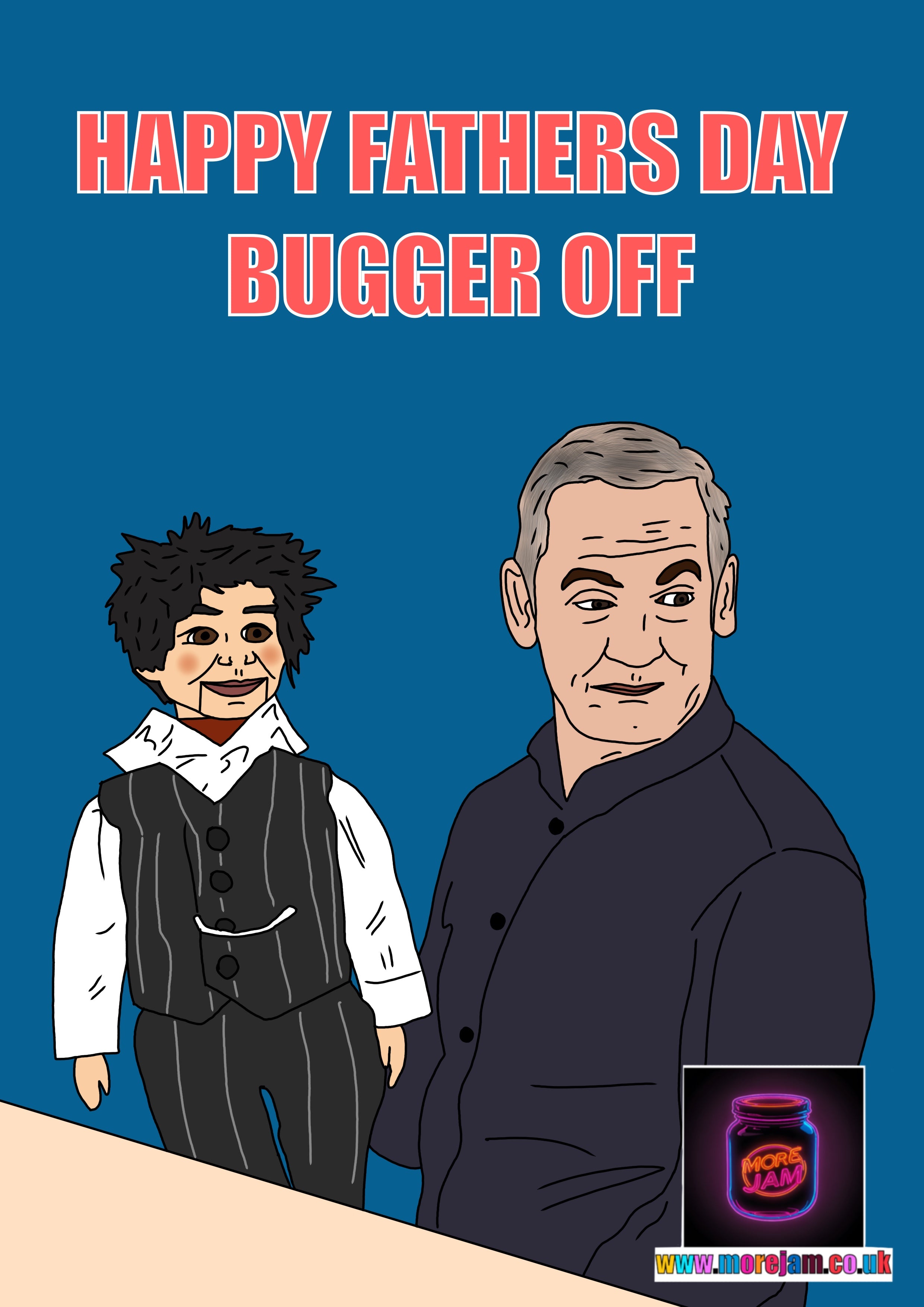 Lord Luck Bugger Off | Friday Night Dinner Card | Funny Fathers Day Ca ...