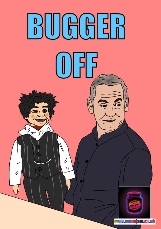 Lord Luck Bugger Off | Friday Night Dinner Card | Funny Card