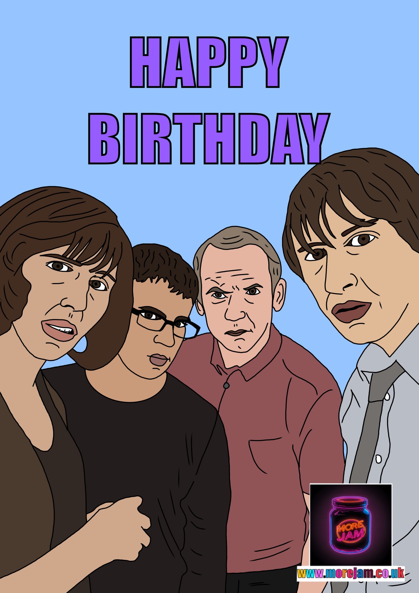 Friday Night Dinner Birthday Card | Funny Card