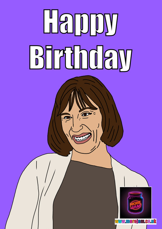 Jackie - Friday Night Dinner Birthday Card | Funny Card | More Jam