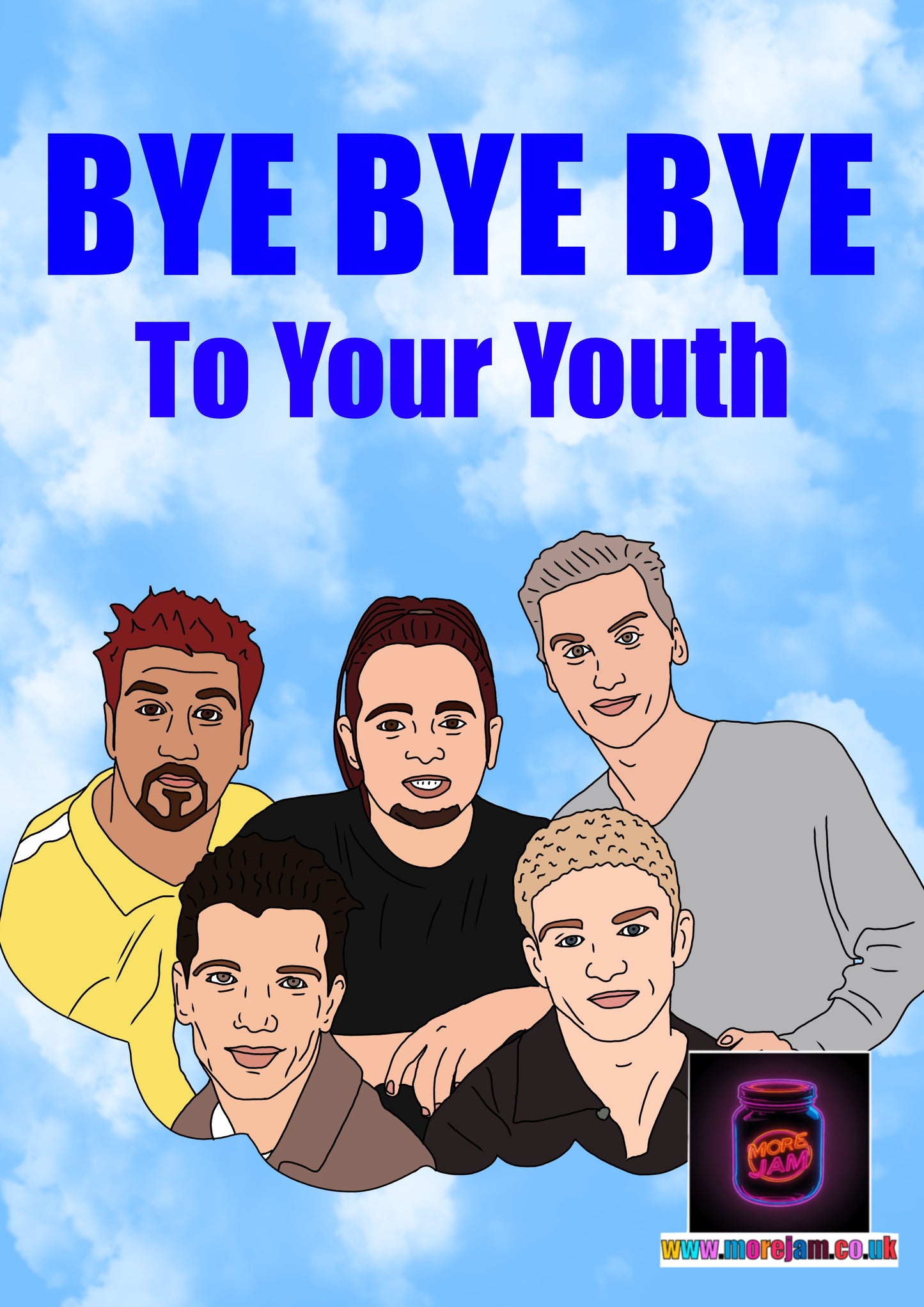 N-Sync Goodbye To Your Youth | Funny Birthday Card | More Jam