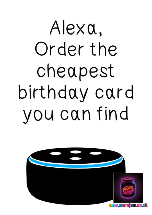 Cheapest Card | Funny Rude Best Friend Birthday Card | More Jam