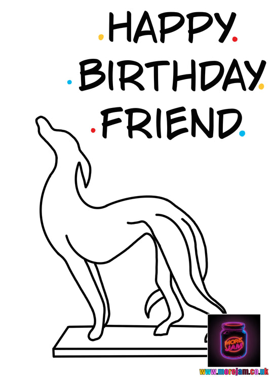 The Dog Friends | Funny Best Friend Birthday Card