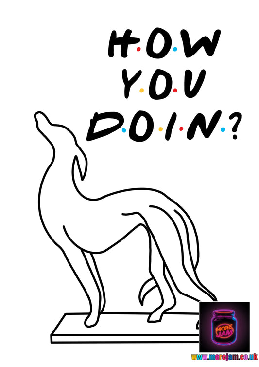 How You Doing? Friends | Funny Girlfriend Birthday Card