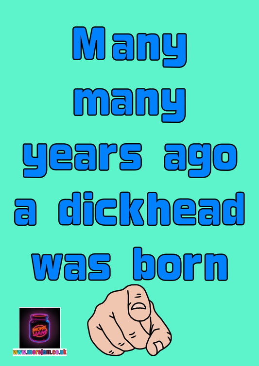 Many Years Ago | Funny Rude Best Friend Birthday Card | More Jam