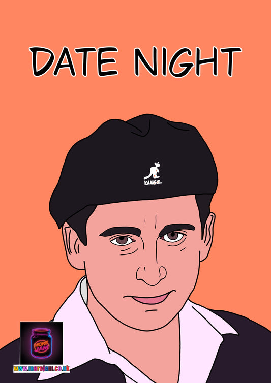 Date Night Date Mike | The Office Michael Scott Birthday Card | More Jam