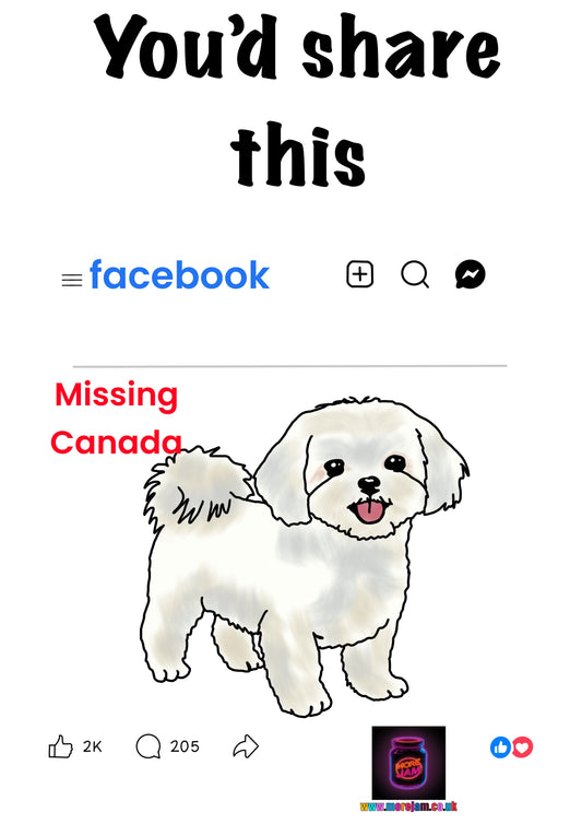 You’d Share This | Funny Best Friend Facebook Card | More Jam