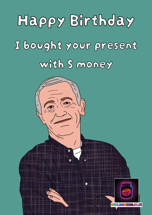Martin Crane S Money | Frasier Birthday Card | More Jam