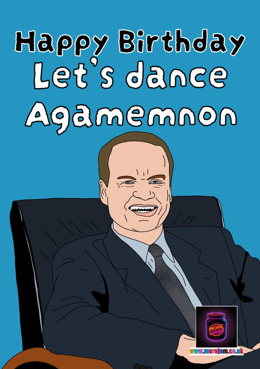 Dr Frasier Crane Dance Agamemnon | Frasier Birthday Card | More Jam