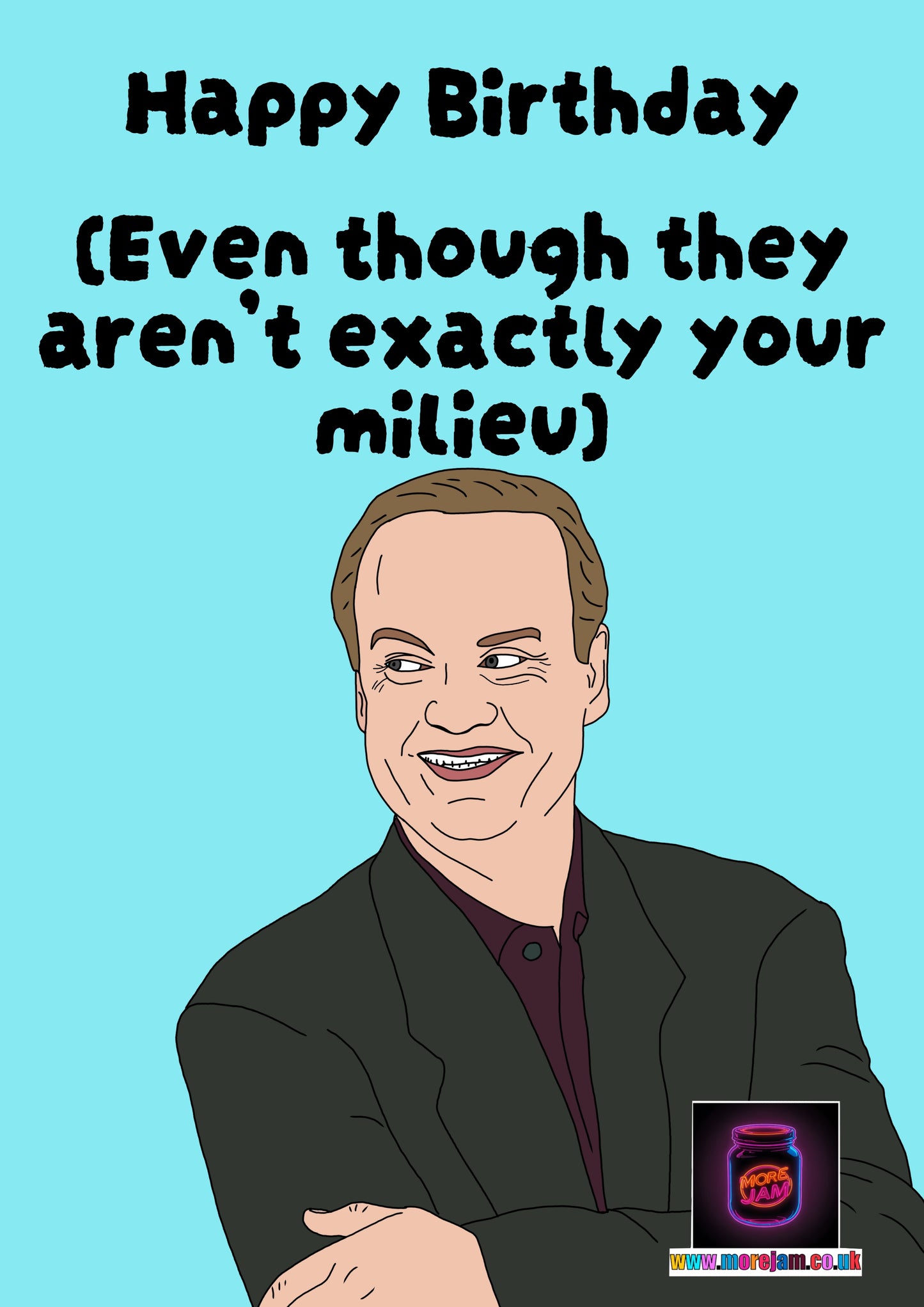Frasier Milieu | Frasier Birthday Card | More Jam