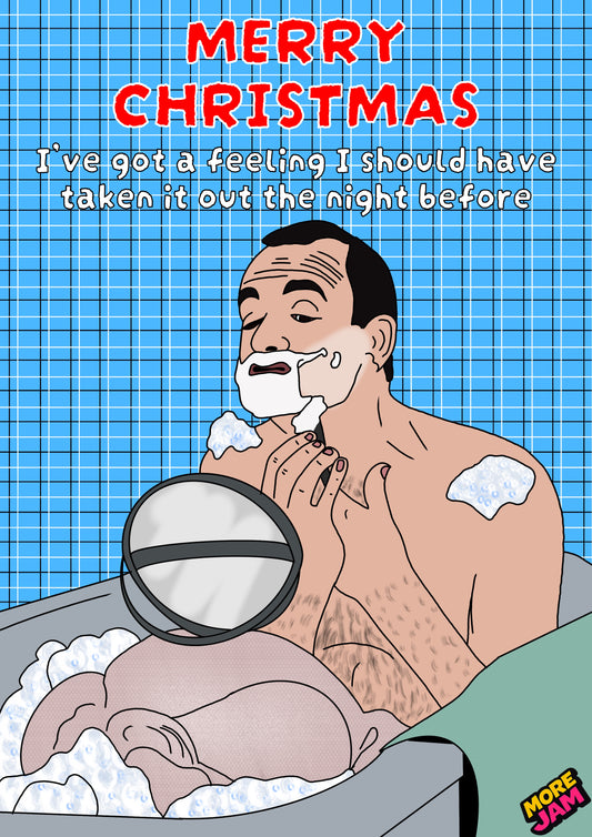 Defrosting The Turkey In The Bath | Royle Family Christmas Day Card | More Jam