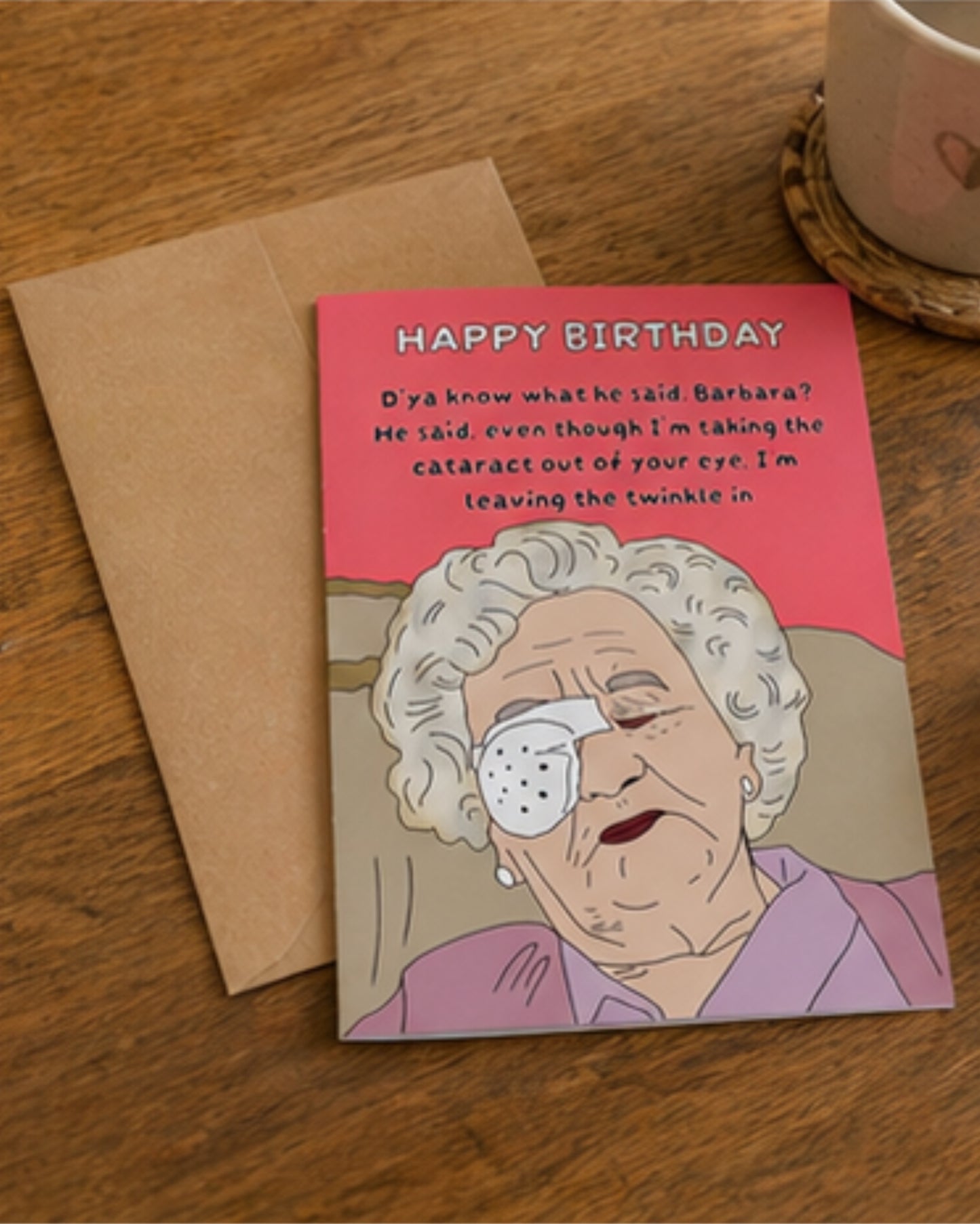 Nana Twinkle Eyes | Royle Family Birthday Day Card | More Jam