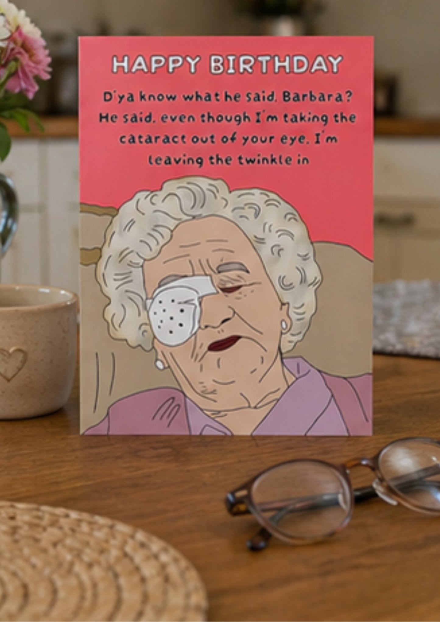 Nana Twinkle Eyes | Royle Family Birthday Day Card | More Jam