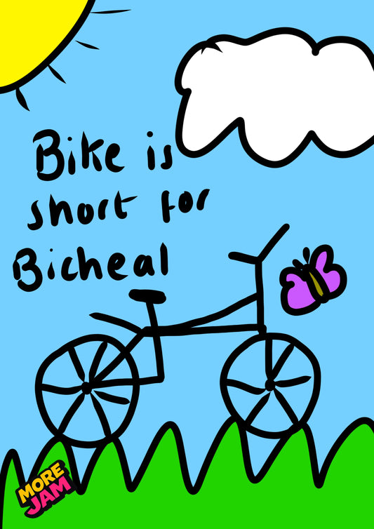 Bike Enthusiasts | Funny Birthday Card | More Jam