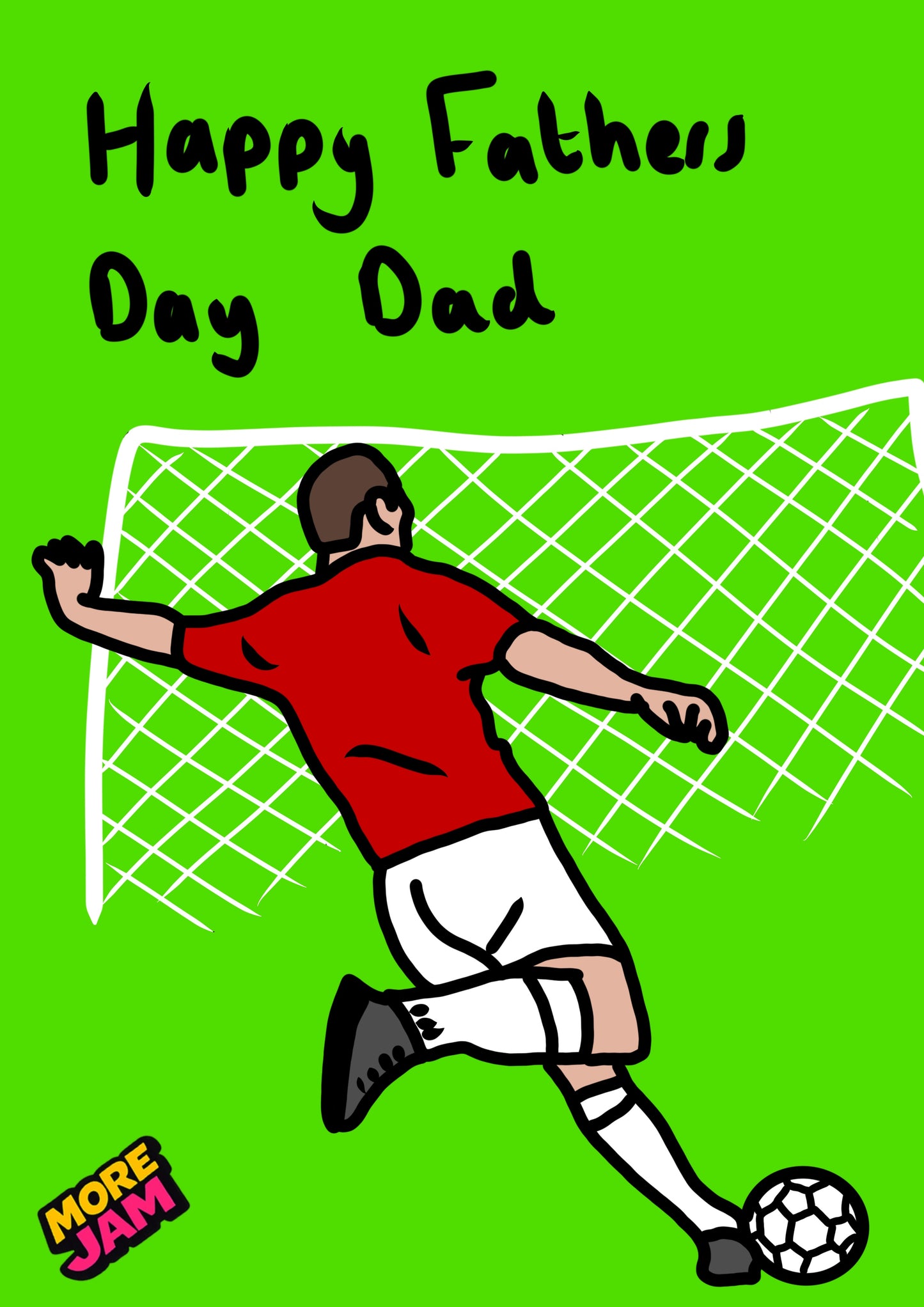 Football | Fathers Day Card | More Jam