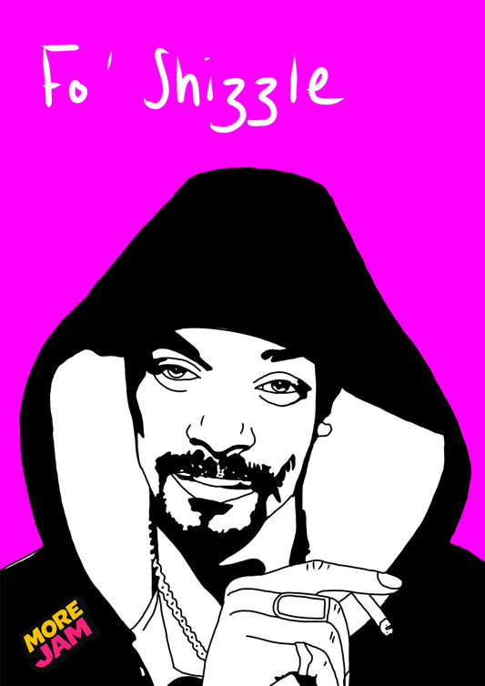 Snoop Dogg  | Funny Rude Birthday Card | More Jam