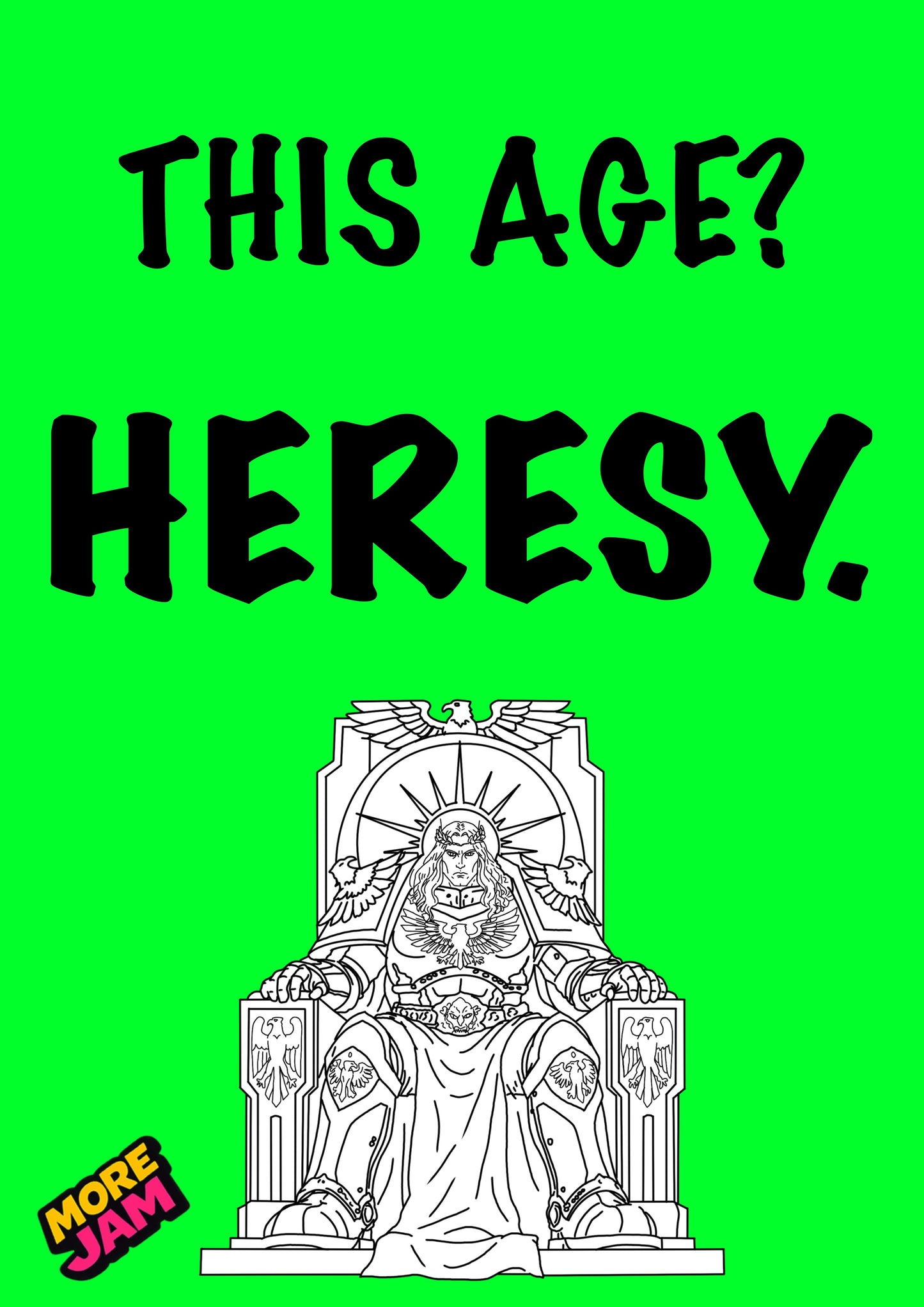 Warhammer | Funny Birthday Card | More Jam
