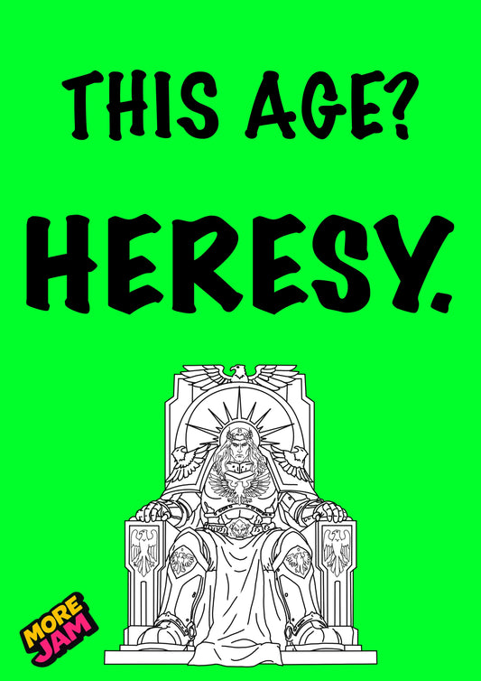 Warhammer | Funny Birthday Card | More Jam