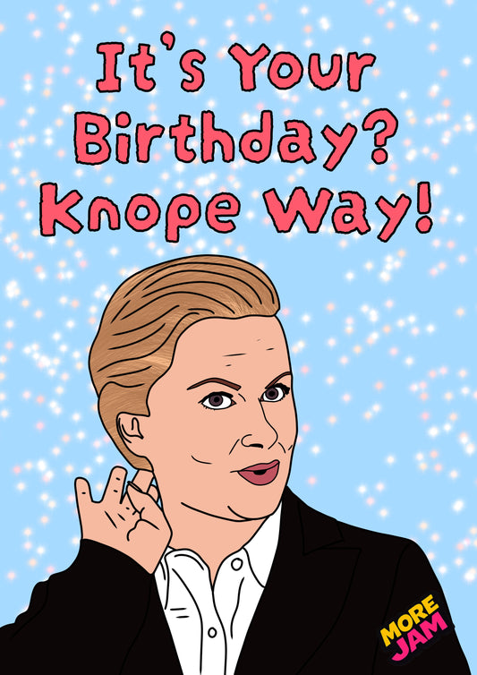 Leslie Knope Way | Parks & Recreation Birthday Card | More Jam