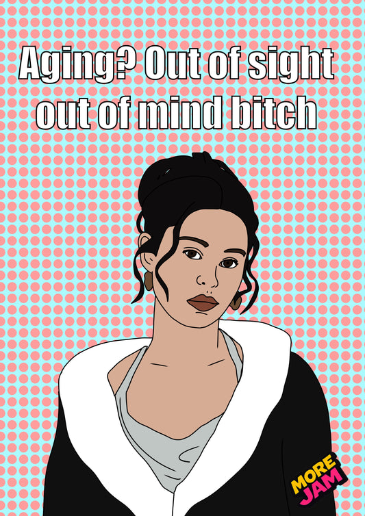 Maddy Perez  | Euphoria Birthday Card | More Jam