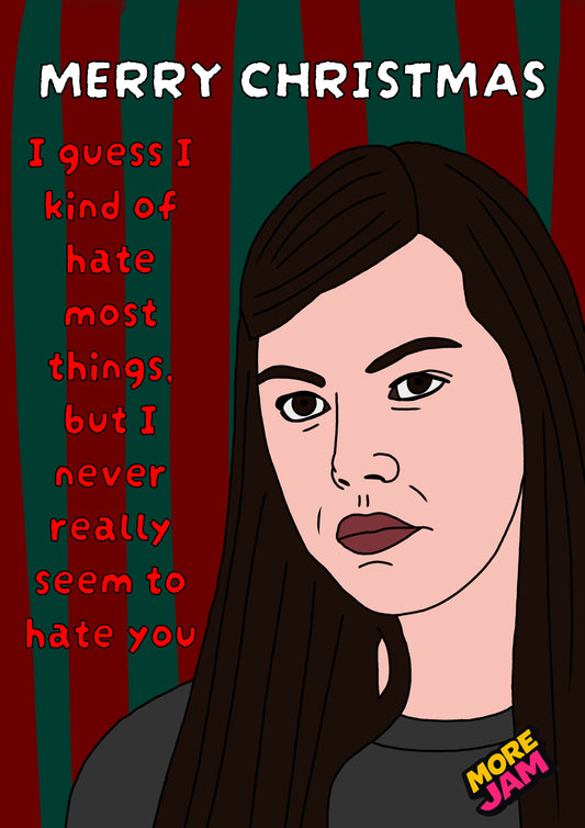 April Ludgate | Parks & Recreation Christmas Card | More Jam