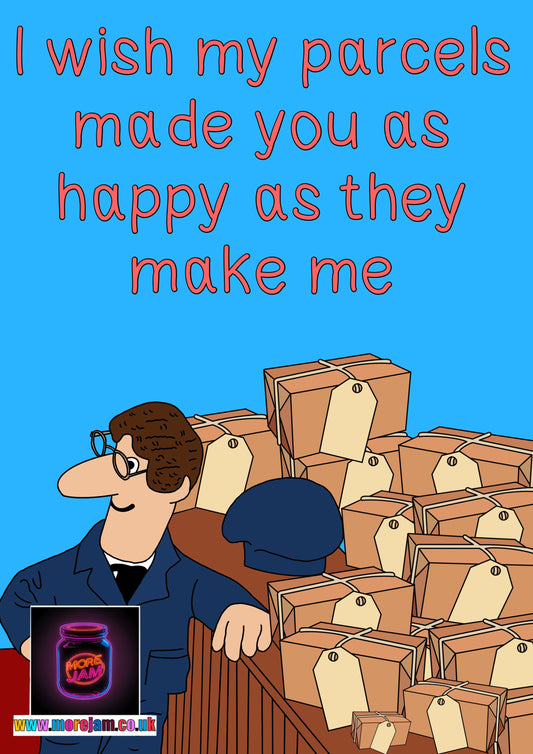 Any Occasion Postman Pat Parcels Make Me Happy