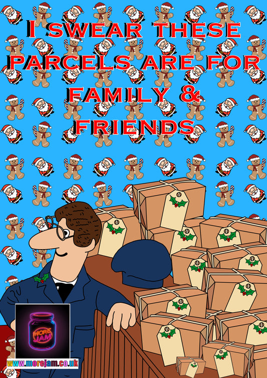 Christmas Card Postman Pat