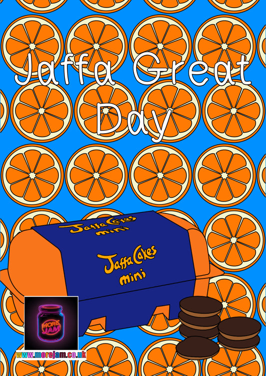 Any Occasion Card Jaffa Cakes