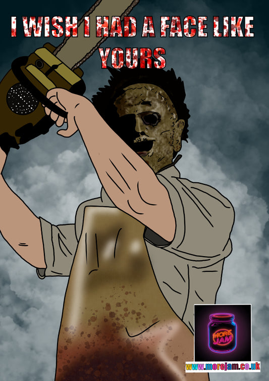 Any Occasion Card Leatherface