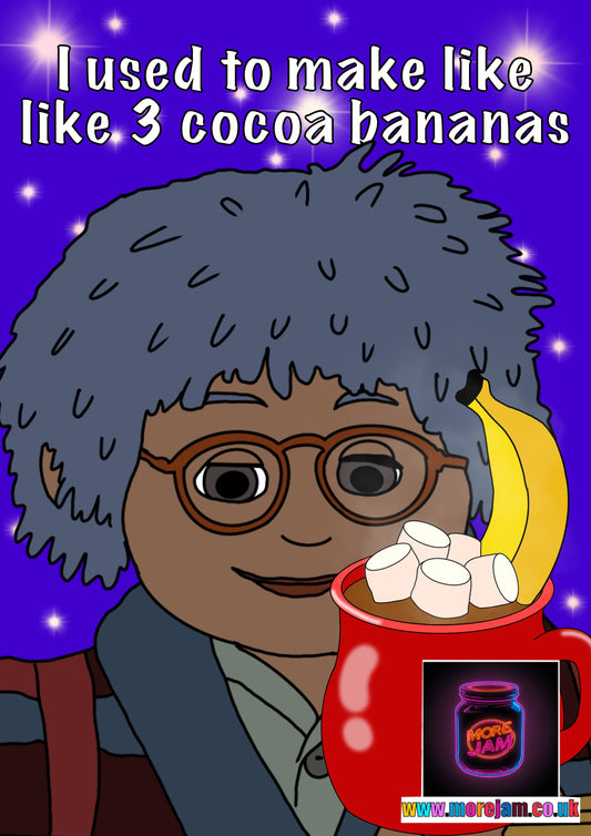 Any Occasion Card Tots Cocoa Banana