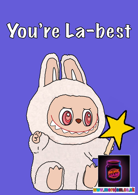 Any Occasion Card Labubu La-best