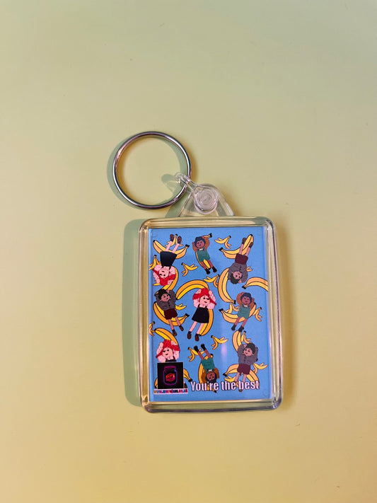 Falling Tots Keyring Limited Edition