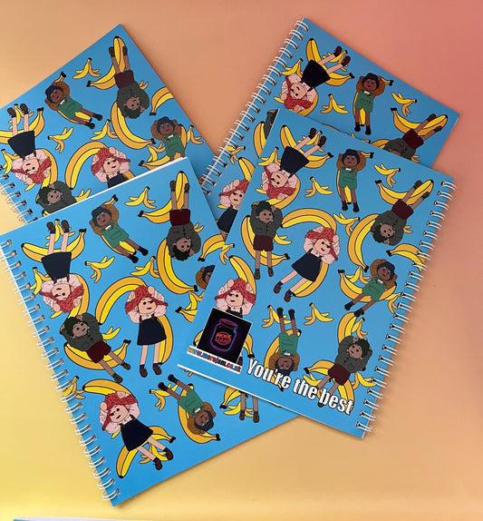 A5 Falling Tots Notebook Limited Edition