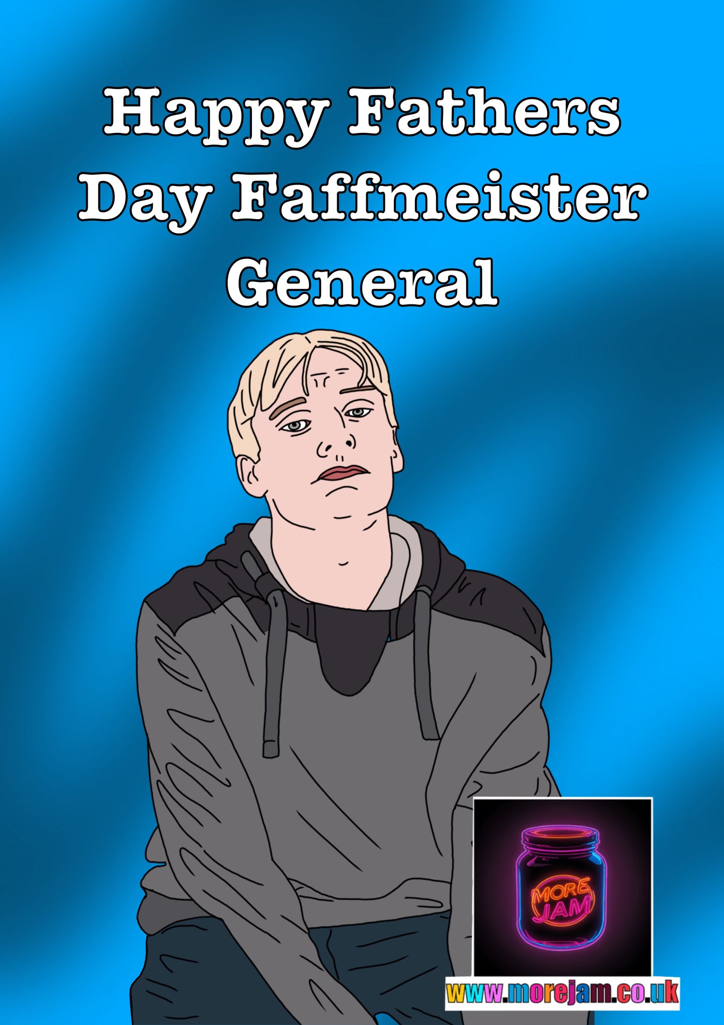 Kurtan Mucklowe “Faffmeister General” This Country - Funny BBC Comedy Card
